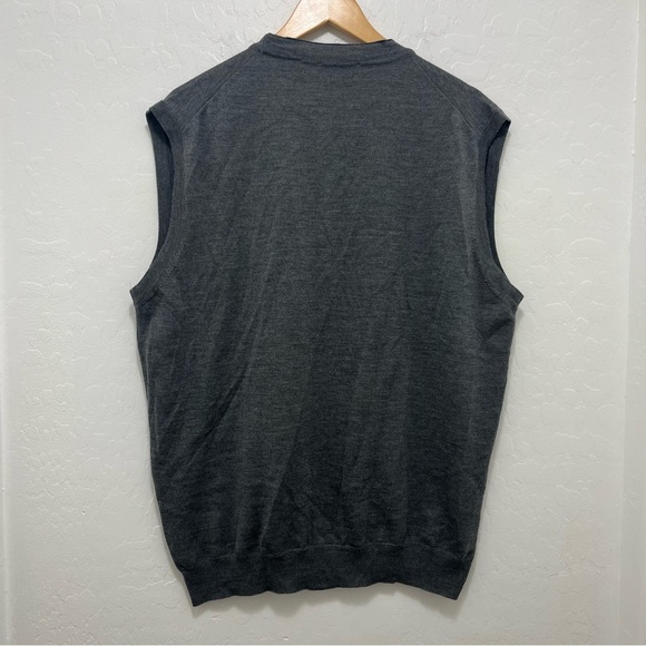 Men’s 100% Merino Wool Sweater Vest XXL - Picture 5 of 9